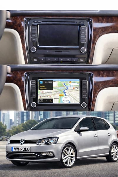 ADIVOX 7 inch geschikt voor Volkswagen/Seat/Skoda Android 15 CarPlay/Auto/Wifi/RDS/DSP/5G/DAB+