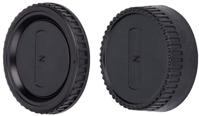 Dailygoody - Body Cap en Achterste Lens Cap Set - Bescherming voor F Mount - Compact en Lichtgewicht - Duurzaam en Betrouwbaar - Geschikt v...