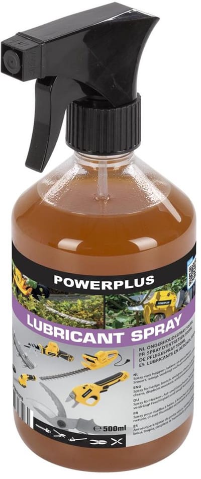 Powerplus Onderhoudsspray POWOIL018 - 500ml voor het onderhoud van je hand- en tuingereedschap