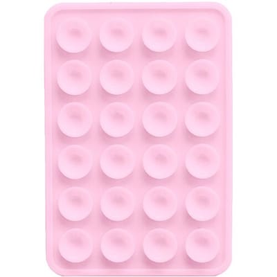 xoxo Wildhearts telefoonsticker - Stick On Me Square - Light Pink - Selfiesticker TikTok - Zuignap telefoonhoes telefoon sticker - Sticky sticker - Octobuddy - Telefoonhouder - Vierkant - Licht Roze