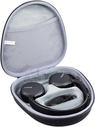 Hoesje Compatibel met Soundcore Q45 Q35 Q30 Q20 Hoofdtelefoons - Vervangende Beschermende Hard Shell Reiszak met Kabelopslag