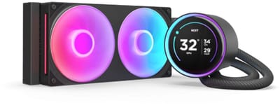 NZXT Kraken Elite RGB V2 240 (2024) - Zwart met RGB-licht - CPU waterkoeling - Maximaal 30 dBA