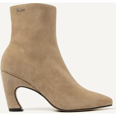 Nubikk Bibi Coco Taupe Suede Maat: 36 | Laarzen Outlet | Dames | Beige