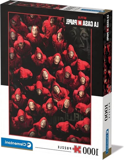 La Casa de Papel Puzzel - Film Puzzel Volwassenen - Ontspannen Puzzelen - Gerecyclede Materialen - 69 x 50 cm