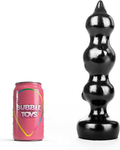 Bubble Toys - PouLou - XXL Anaal Plug - Zwart - Twee maten L