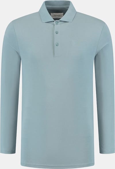 Pure Path Regular Fit Polo - Blue Gray - Maat XXL