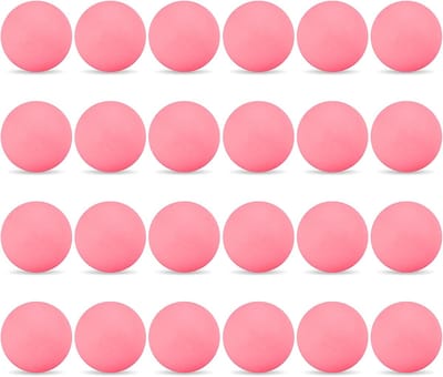 Tafeltennis Ballen - Ping Pong Ballen - Training Wedstrijd - Goede Veerkracht - 40 Mm - Roze