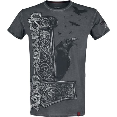 Amon Amarth T-shirt - EMP Signature Collection - S tot 5XL - voor Mannen - donkergrijs