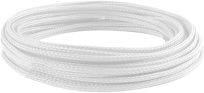 Allecto - Expandable Kabelbescherming Sleeving - Flexibele, Brandwerende Witte Kabelgoer - 6mm x 10m Kabelmanagement en Bescherming