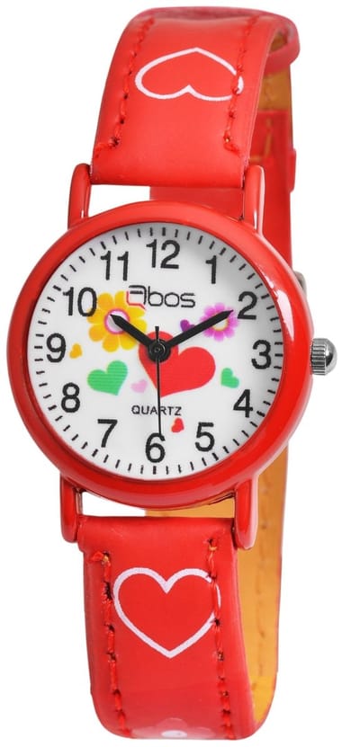 QBOS QBOS kinderhorloge Luca, zilverkleurig, Mineralglas