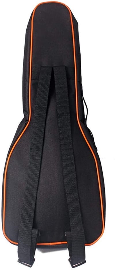 Dailygoods- Ukelele Gigbag Waterdicht - 600D Nylon - Gewatteerd - Rugzak Type Riemen - Twee Vakken - Zacht Ontwerp - Ukelele Tas