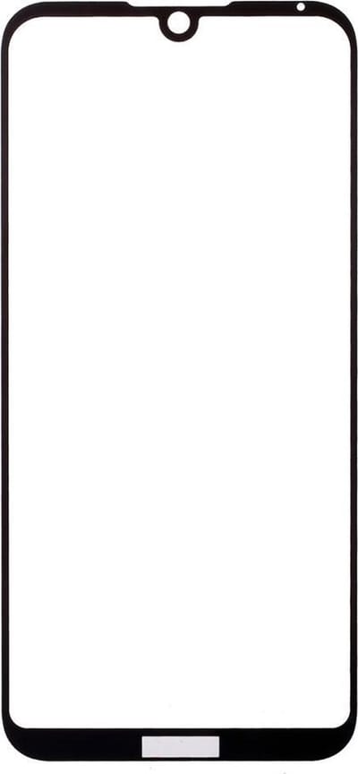 Shop4 - Huawei Y5 (2019) Glazen Screenprotector - Edge-To-Edge Gehard Glas Transparant
