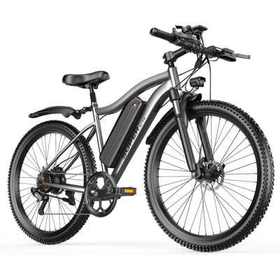 TOOFLY G73 S Vélo Électrique 41KM/H Moteur 250W Batterie 48V13Ah E-Bike Pneu 26*1.95 Pouces Vélo Électrique Adulte Ville Frein à Disque Léger EBike G73 Black noir