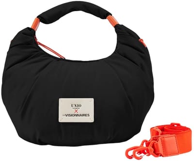Unio Hamburg x Les Visionnaires schoudertas handtas Puffy Unio Kitzbuehel Black zwart