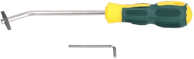 Dailygoods- Voegenverwijderaar Professioneel Ruimtevaartmes - Tegelreparatiegereedschap - Slijtagebestendig - Efficiënt Herstelgereedschap - Geschikt voor Beginners - Voor Keramische Tegels - Tegelsnijder