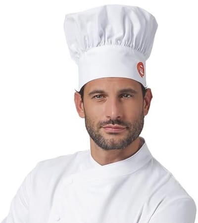 Masterchef Koksmuts Uniseks Wit