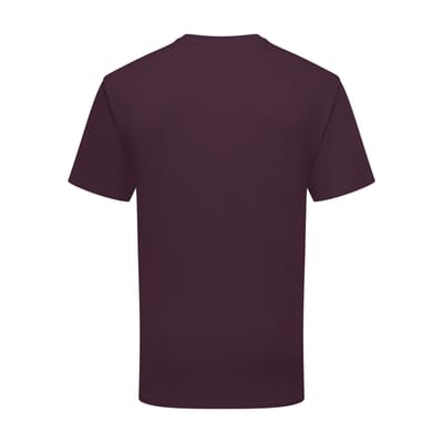 Fruit Of The Loom Mens Ringgesponnen Premium Tshirt (Donkere Pruim)