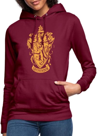 Harry Potter Griffoendor Afdelingswapen Hoodie Dames