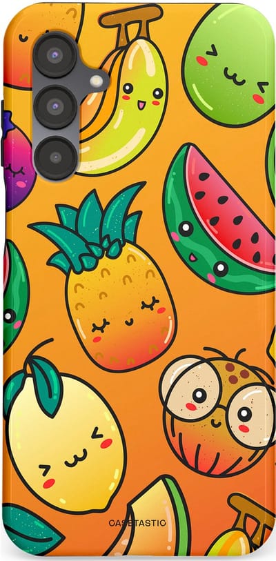 Casetastic Hoesje Geschikt voor Samsung A16 - Stijlvolle Beschermende Duo-layer Case - Fruitastisch