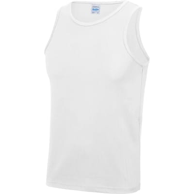Heren tanktop 'Cool Vest' Arctic White - XXL