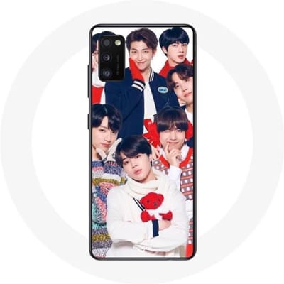 Coque pour Oppo A16 BTS Affiche Memebers Cadeau de Noël 2023