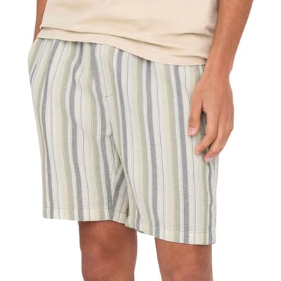 ONLY & SONS Sweatstof shorts ONSTREV Mid waist Regular fit Shorts