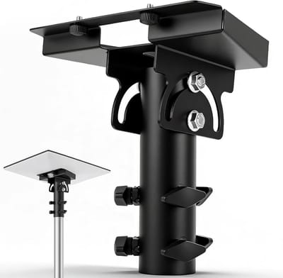 Buisadapter voor snelverstelling van Starlink Gen 3 houder, geschikt voor 28-54 mm masten, ideaal voor satellietinternet en buitengebruik