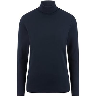 Colshirt Van Peter Hahn blauw