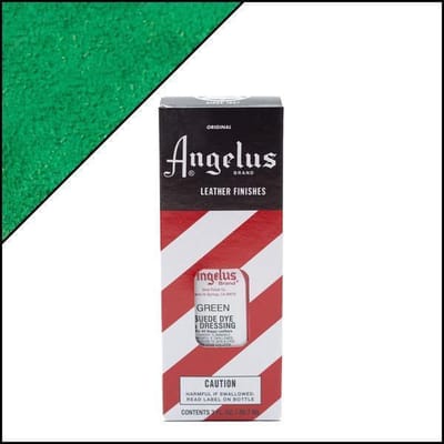 Angelus Suede Dye Groen 88,7ml/3oz  - Verf voor suede