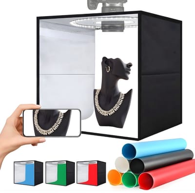 DnA® Fotobox - Fotoboek - Fotoboek Plakalbum - Zwart - 31cm x 31cm x 31cm