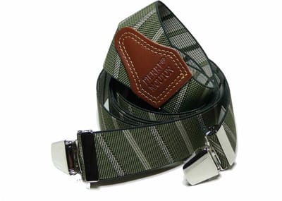 Pierre Mouton Montana Bretel - Bretels - Volwassenen - Heren - Groen - 120cm - 3 brede clips - M - L