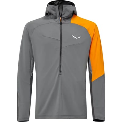 T-shirt met lange mouwen en 1/2 rits Salewa NXT Hybride