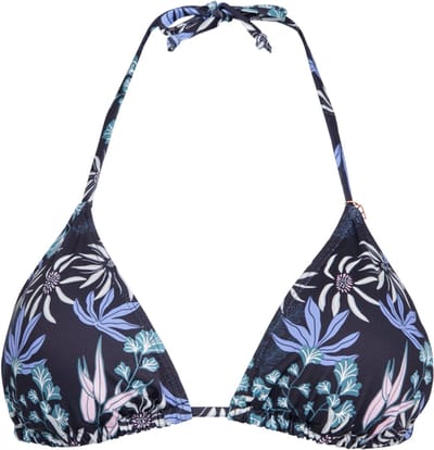 Brunotti - Novalee-Print - Bikini Topje Zwart - Dames - Triangel Bikini Top - 34