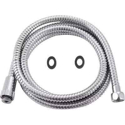 Aquavive Doucheslang - Anti-torsie - Universeel - Chroom - 80cm