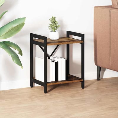 vidaXL - Boekenplank - 40 - x - 30 - x - 50 - cm - Bewerkt - hout - Oud - hout