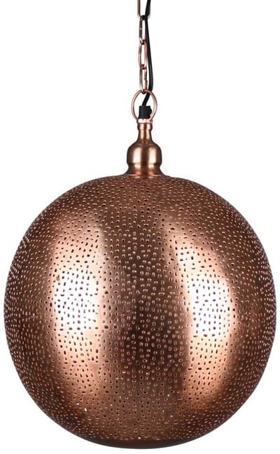 Safaary - Marokkaanse Hanglamp Rana Koper Ø 30 x 40cm