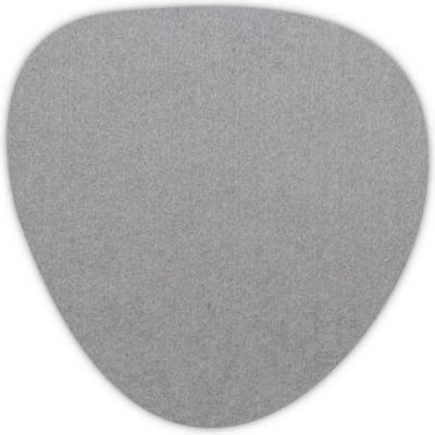 Kei onderzetters - Vilt - Lichtgrijs - 6 stuks - ø 9,5 cm - Tafeldecoratie - Glas onderzetter - Cadeau - Woondecoratie - Woonkamer - Tafelbescherming - Onderzetters Voor Glazen - Keukenbenodigdheden - Woonaccessoires - Tafelaccessoires