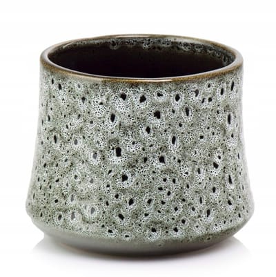 Glaçure Keramiek Pot 17x13cm - Stijlvol & Handgemact