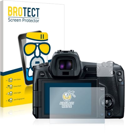BROTECT - Screenprotector voor Canon EOS R - Folie Beschermfolie Beschermglas matte