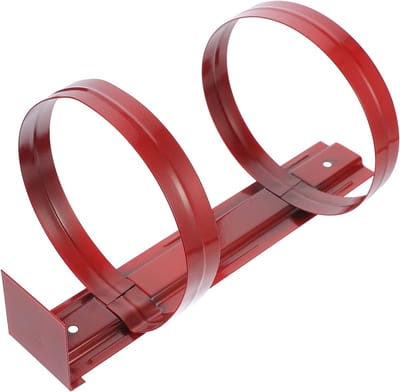 Brandblusser Beugel - Bevestiging Houder - Veiligheid Thuis - Eenvoudige Installatie - 4kg - Rood