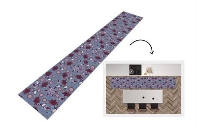 Keukenloper - Loper keuken - Paisley - Bloemen - Patronen - 300x50 cm - Keukenloper vinyl