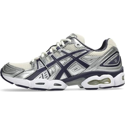 Baskets ASICS Gel Nimbus 9 Oatmeal Indigo Fog Unisex Argent 1203A600-250 37 gray