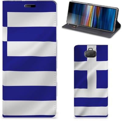 Book Case voor Sony Xperia 10 Standcase Griekenland