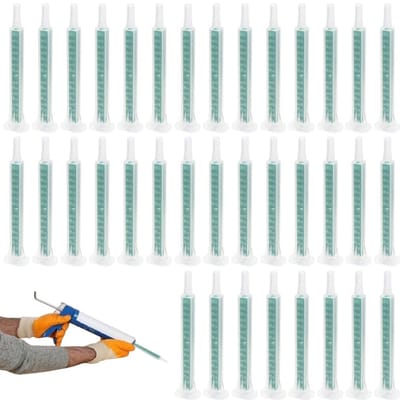 Epoxy mengnozzles voor AB-lijm - 50 stuks statische mengtubes voor lijmpistool en epoxy toepassingen