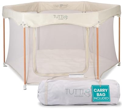 Opvouwbare Babybox met Ademend Gaas en Ritsdeur - Ideaal voor Thuis en Onderweg