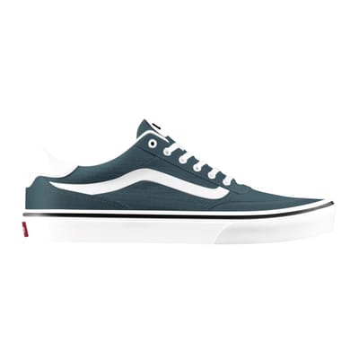 Vans Brooklyn Suède Canvas Sneakers, Groen