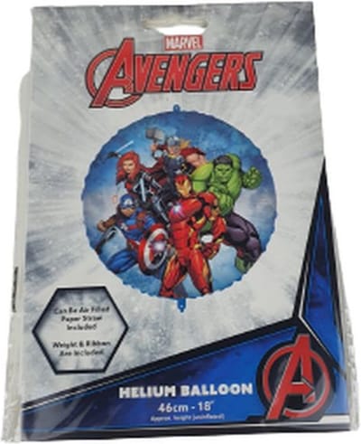 Marvel Avengers Helium Ballon - 18'' - 46 cm - Superhelden - Marvel - Kinderen - Verjaardag - Folie Ballon