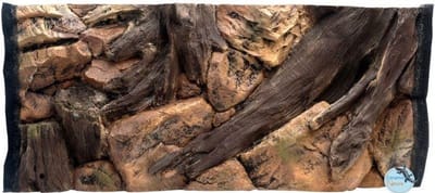 Ceramicnature Achterwand Aquarium Root 96,5 Cm Bruin