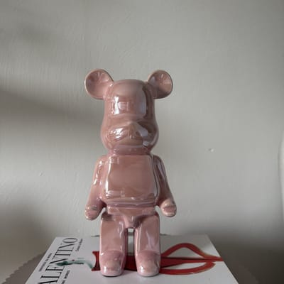 Keramische beer pink