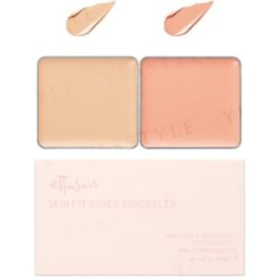 ettusais - Skin Fit Cover Concealer Versatile Beige & Clear Coral